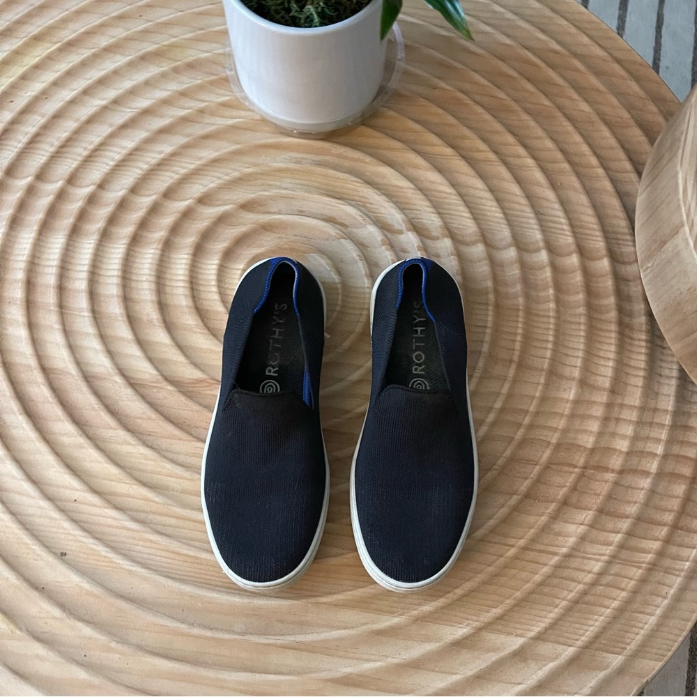 Rothy’s The Original‎ Slip On Sneaker Navy 6